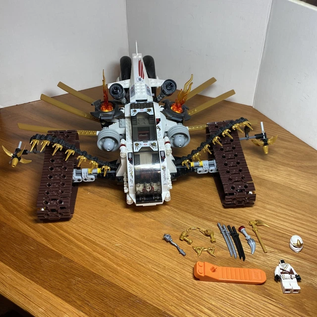 LEGO NINJAGO ULTRA Sonic Raider (9449) Nearly Complete No Figures 60.