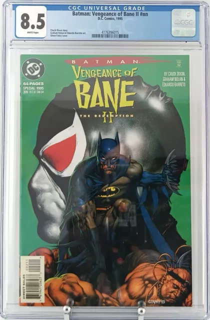 Batman : Vengeance Of Bane II 1995 Gradato Cgc 8.5 D.c. Comics USA