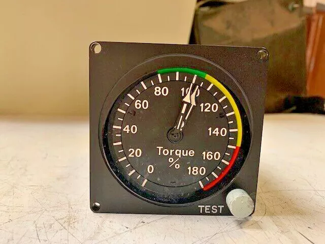 Aircraft ZD265 Lynx TQ Torque Indicator Gauge NDN7684-06 6620-99-723-1651