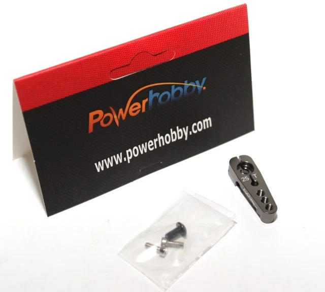 PowerHobby Alluminio 25T Servo Horn Per Savox / Assiale