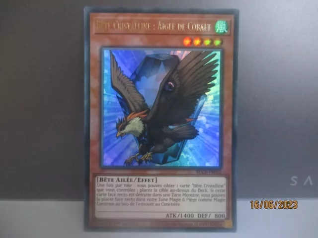 Yu-Gi-Oh! Bête Cristalline : Aigle de Cobalt : UR BLCR-FR052