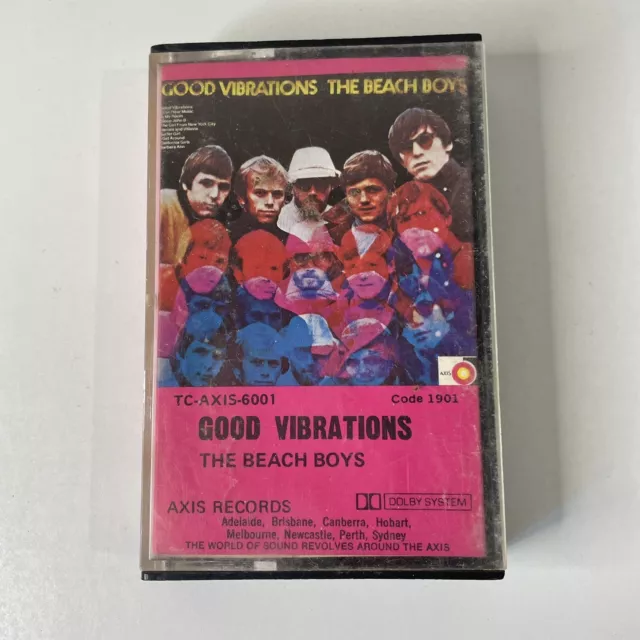 THE BEACH BOYS - 'Good Vibrations' Cassette Tape Album EMI RECORDS