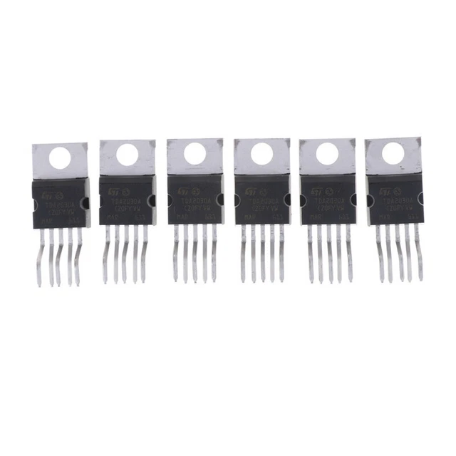 6X TDA2030A TO-220 18W Hallo-Fi-Verstärker 35W Treiber integriert 4H R KaS Pe  q