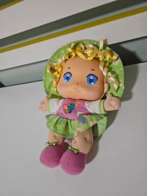 DOLL TOY PLAYSKOOL BUSY LIL BUTTERFLY Rattle Doll 2009 Hasbro Baby Girl