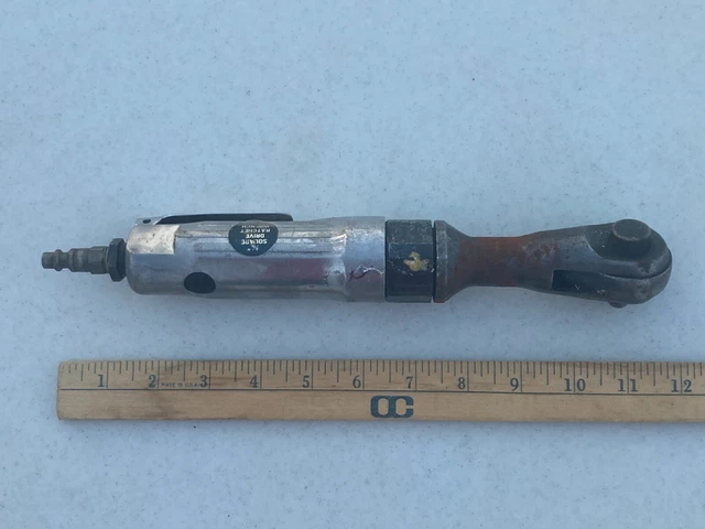 Vintage 3/8 Inch Air Drive Pneumatic Ratchet Wrench Reversible 284340
