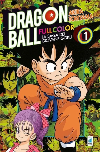 DRAGON BALL FULL Color - La saga del giovane Goku Vol. 1 (ITA) EUR 7,90 - PicClick IT