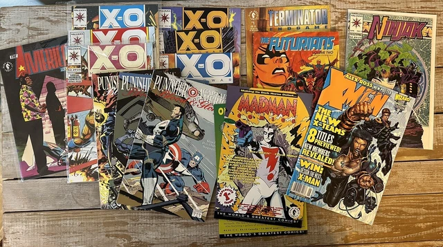 Random Comic Book Graphic Novel Lot Of 16| Marvel Dark Horse & More| 1987-2001