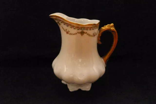 Pot à lait, crémier ou petit vase porcelaine  Limoges JBT et Cie ( avant 1914) 2