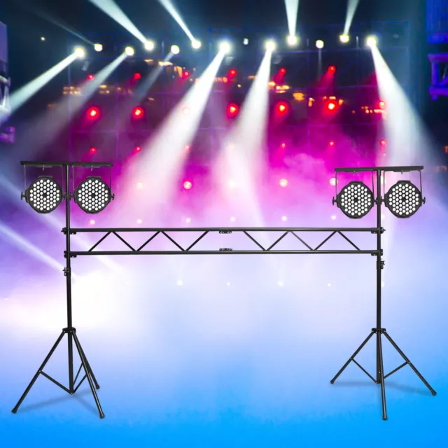 DJ Light Stand Rack T-Bar Lighting Trussing Professional Stage Audio Light Truss