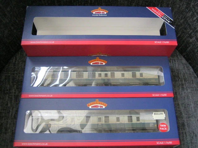 Modelzone Uk BACHMANN 39-000K MODELZONE Mk1 BSK BG Express Parcels Weathered Pack OO ...