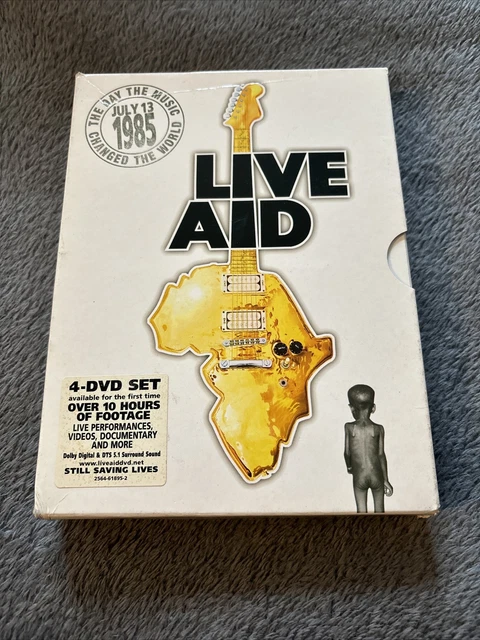 LIVE AID (4 DVD Boxset) July 13 1985 Bob Geldof (L24) £19.99