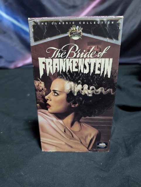 THE BRIDE OF Frankenstein (VHS 1991) Monsters Classic Collection Horror ...