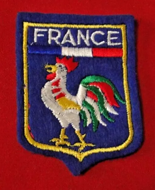 Patch Firefighters Coat of Arms On Scratch Flag France Blue White Red Bspp