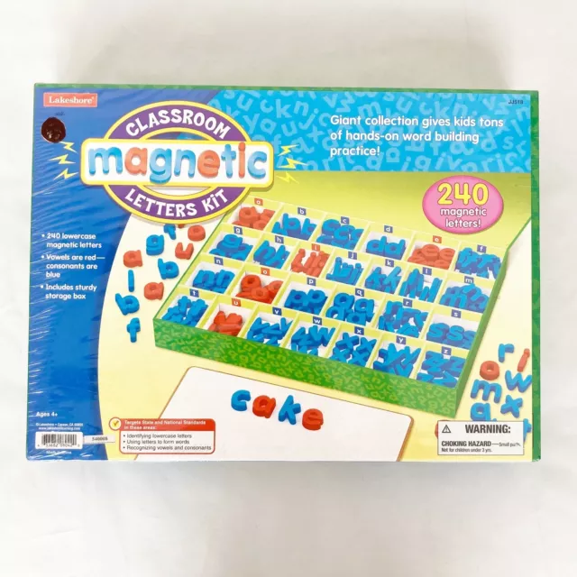 LAKESHORE CLASSROOM letters kit 240 piece set new in package