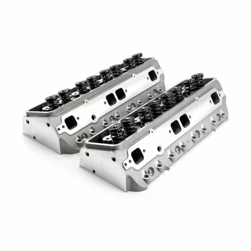 Speedmaster PCE281-2004 Straight Hydraulic Flat Assembled Cylinder Heads For SBC