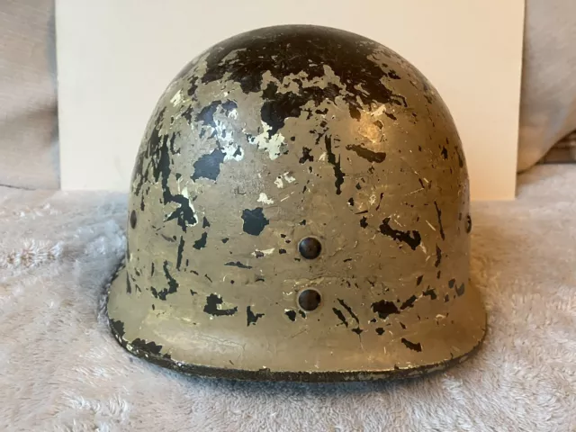 Gulf War 1, Desert Storm Iraq Iraqi M80 Helmet Republican Guard3rd Tawaklaina Di