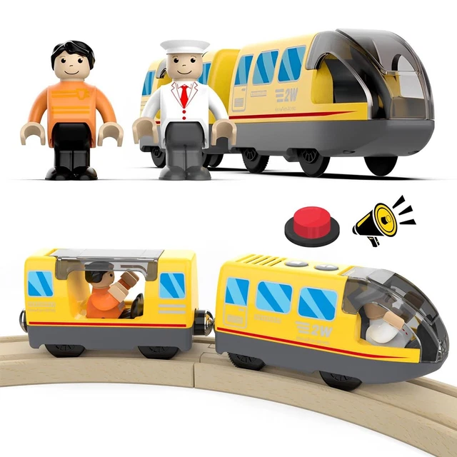 Circuit De Train Magnétique à Construire - 118 Pièces, Jeu éducatif STEM Pour Enfants 3 Ans Et Plus