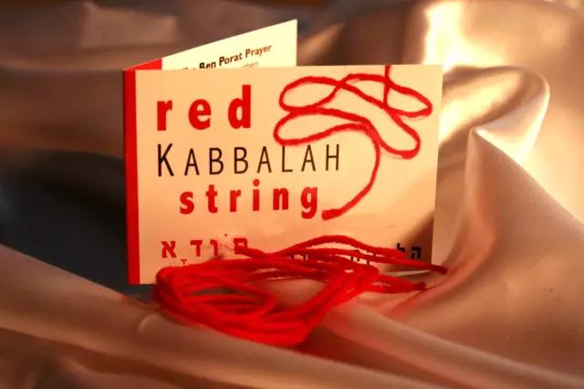 Kabbalah Red String Protection Lucky Eye Evil Bracelet From Rachel's Tomb x 4