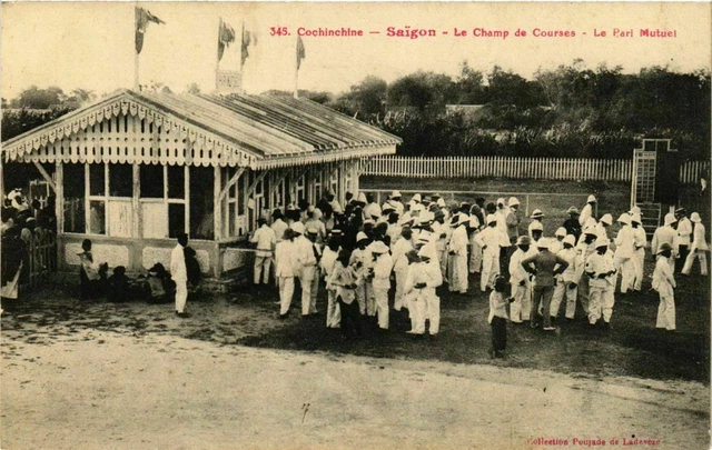 CPA AK SAIGON - Le Champ de Courses - Le Pari Mutuel VIETNAM INDOCHINA (779057)