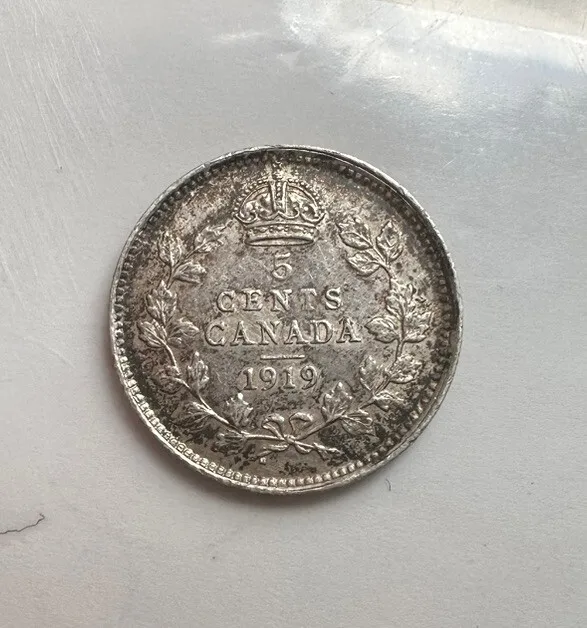 Canada 5 Cents 1919