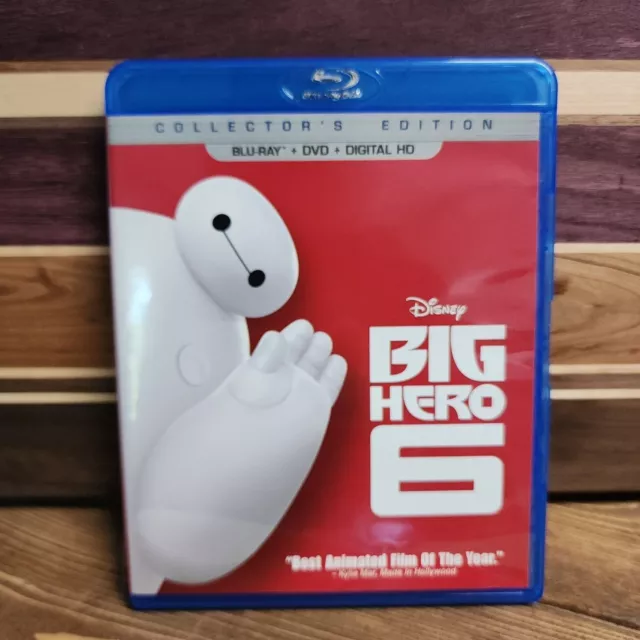 Big Hero 6 (Blu-ray, 2014)