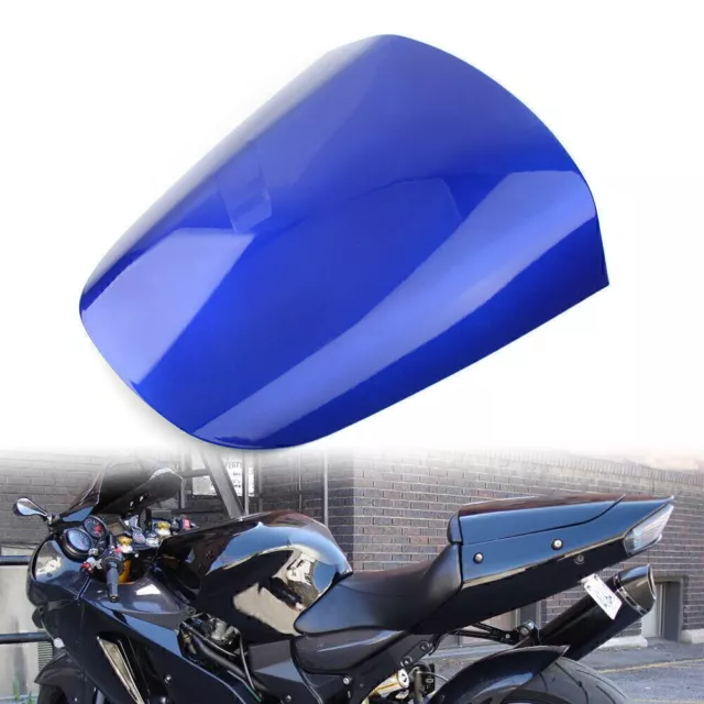 Fit KAWASAKI Ninja ZX-12R 00-08 Passenger Rear Seat Cover Solo Fairing Cowl Blue