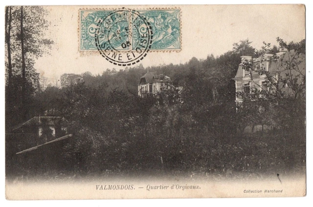 CPA 95 - VALMONDOIS (Val d'Oise) - Quartier d'Orgivaux - Coll. Marchand