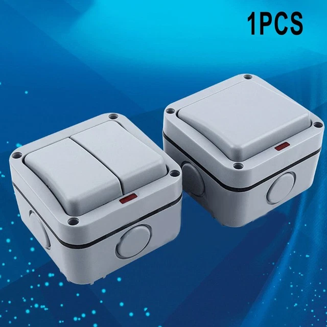 Click Ip66 IP66 WEATHERPROOF 1 Gang Light Protecting Against Water and Dust Entry ...