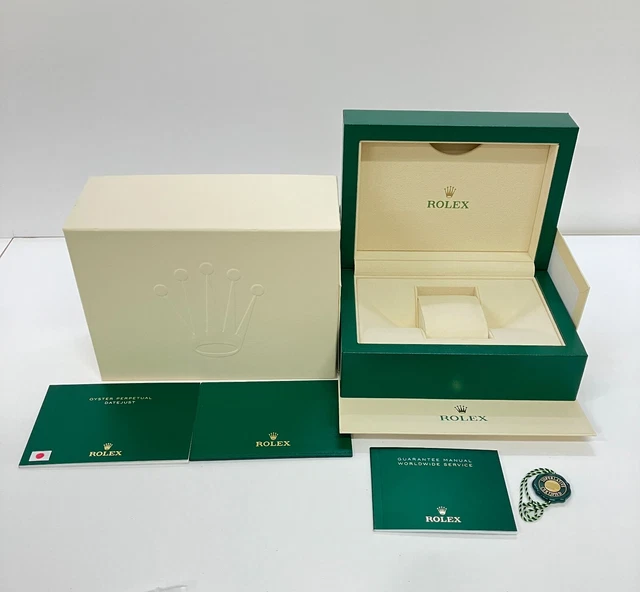 Rolex OYSTER PERPETUAL DATEJUST BOX FULL SET MEDIUM