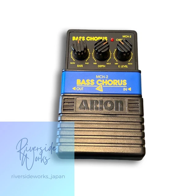 希少 ARION BASS CHORUS MCH-2 WAXX mod. 美品 ARION MCH-2 BASS Chorus Effect Pedal Waxx Mod Junk £99.14