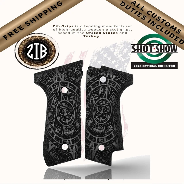 Plaquette bois quadrillées pour pistolet CZ 75 compact – Armurerie Douillet
