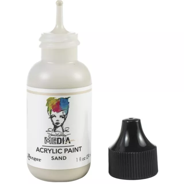 Dina Wakley Media Acrylic Paint 1oz Sand