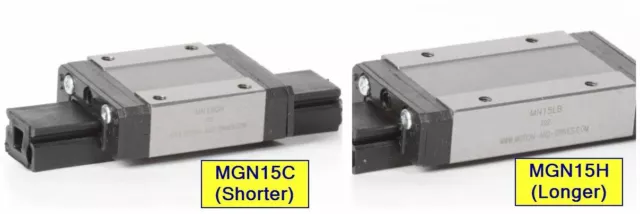HIWIN compatible MGN15H miniature linear block - Linearführung - Linearwagen