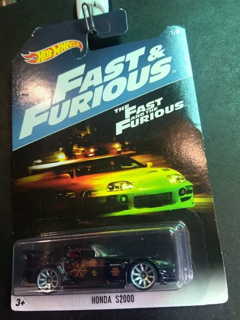 Hot Wheels Fast And Furious Honda S2000 2016 Exclusive - Modellino Auto 1:64 Edizione Limitata