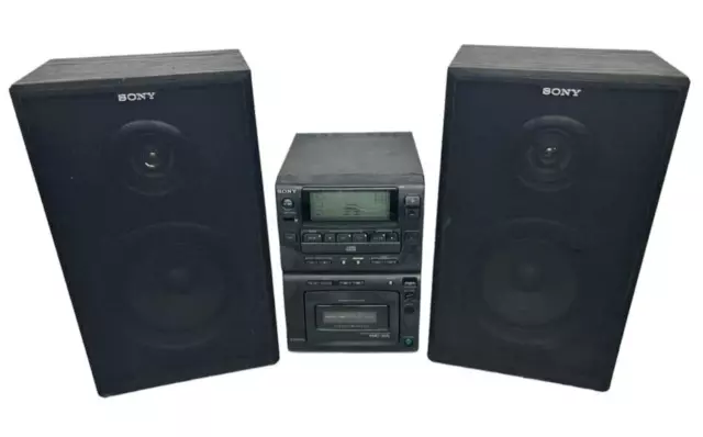 Sony PMC-301L Mini Hi-Fi CD Tape Aux System