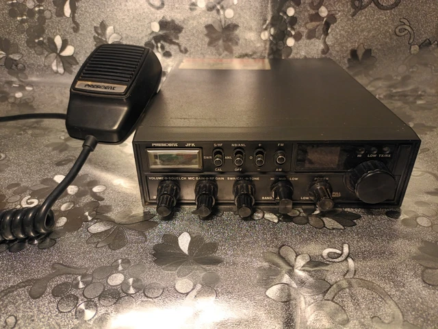 CB President Taylor ASC – 40 Canaux AM/FM, Testé Avec President Jackson ASC (Occasion)