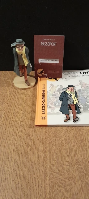 PASSEPORT CHIQUITO N° 105 Herge Figurine Tintin La Collection Officielle 2014 EUR 12,99