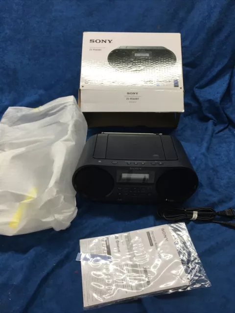 Sony ZS-RS60BT CD MP3 BLUETOOTH BOOOMBOX PORTABLE STEREO