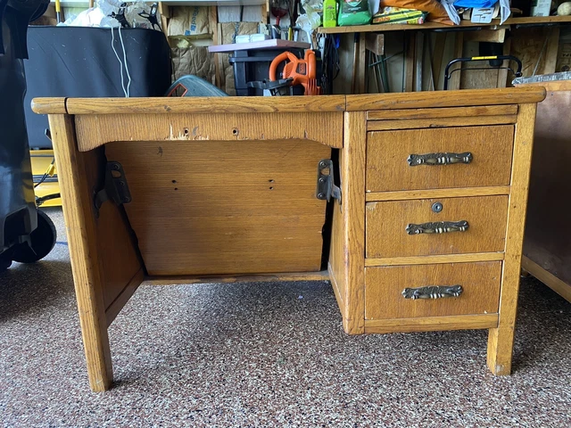 Vintage Typewriter Desk