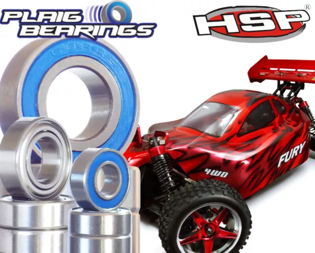 HSP Fury Bearing Kits - Precision High Speed Bearing Upgrades - Express Post