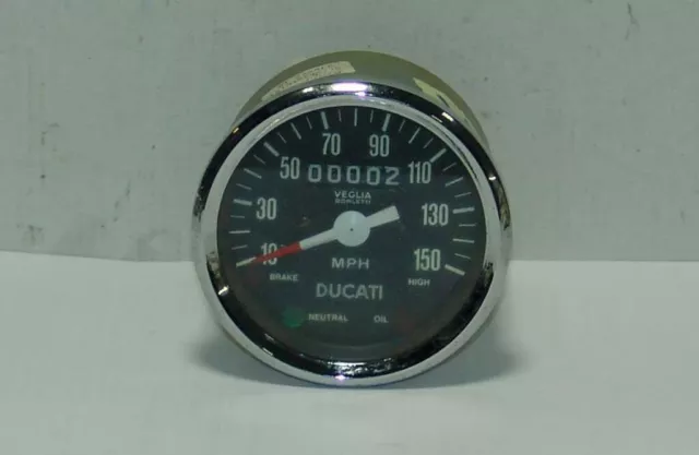 Compteur Kilométrique Speed Mètre ducati Veille 40MPH V14