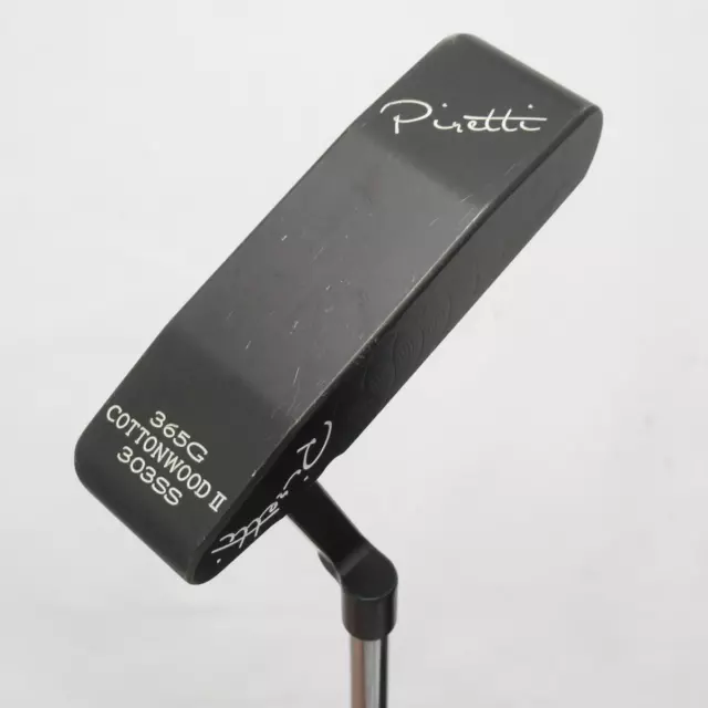 Piretti Cottonwood 2 MIDNIGHT BLACK putter steel shaft [33golf