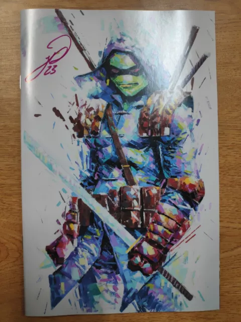 TMNT Last Ronin: The Lost Years #1 NM Johnny Desjardins SIGNED Virgin w/COA