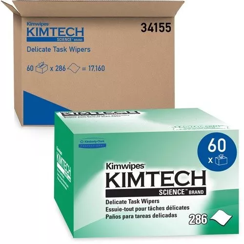 KimTech® Science Brand KimWipes® Delicate Task Wipers, 60 Boxes (KCC34155CT)