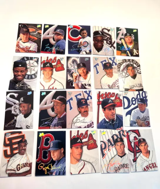1993 Leaf Complete Baseball Card Set - 220 Cards in Near Mint Condition