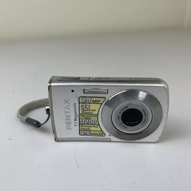 PENTAX Optio M30 7.1MP 3x Optical Zoom Digital Camera No Battery