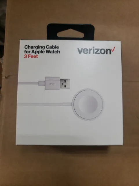 Verizon Charging Cable (3FT) for Apple Watch - White