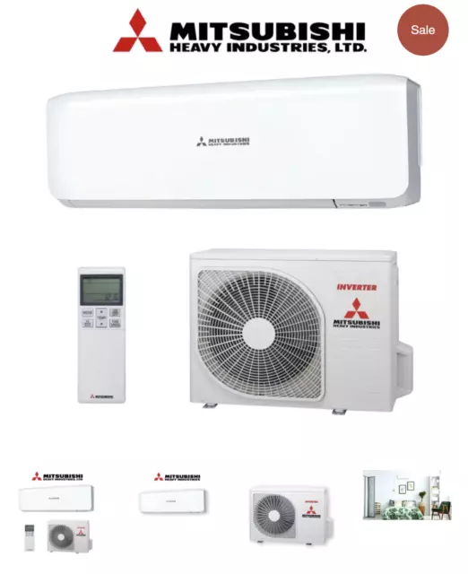 Mitsubishi Heavy Industries 8.0kw Inverter Split System Air Conditioner Reverse