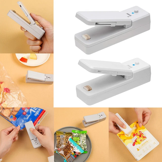 Usb Packaging Machine HANDHELD SEALING MACHINE USB Heat Sealer Storage Food Packing Plastic ...