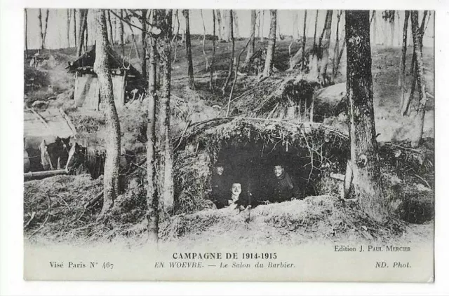 Military War 1914 In Woevre Le Salon Du Barbier